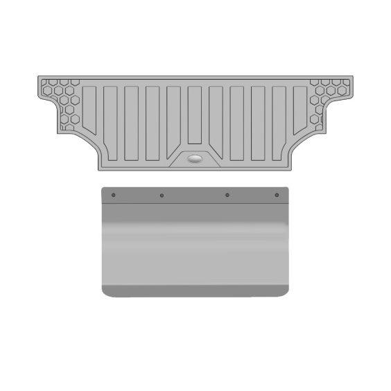Loadspace rubber mat - Land Rover Defender 130
