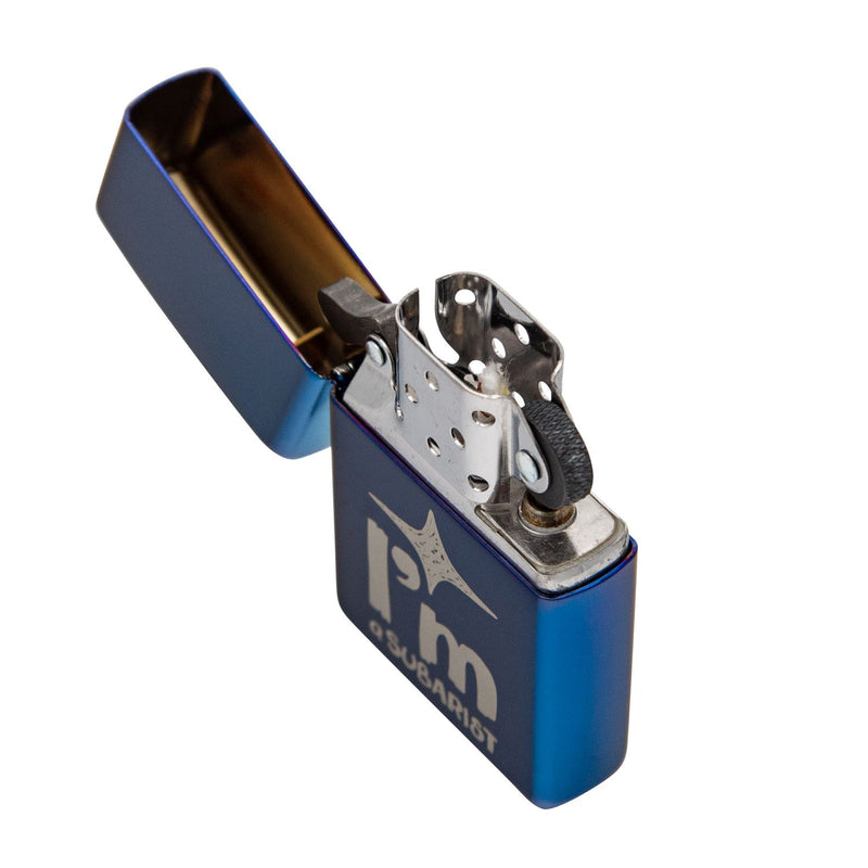 Subaru Zippo Sturmfeuerzeug blau