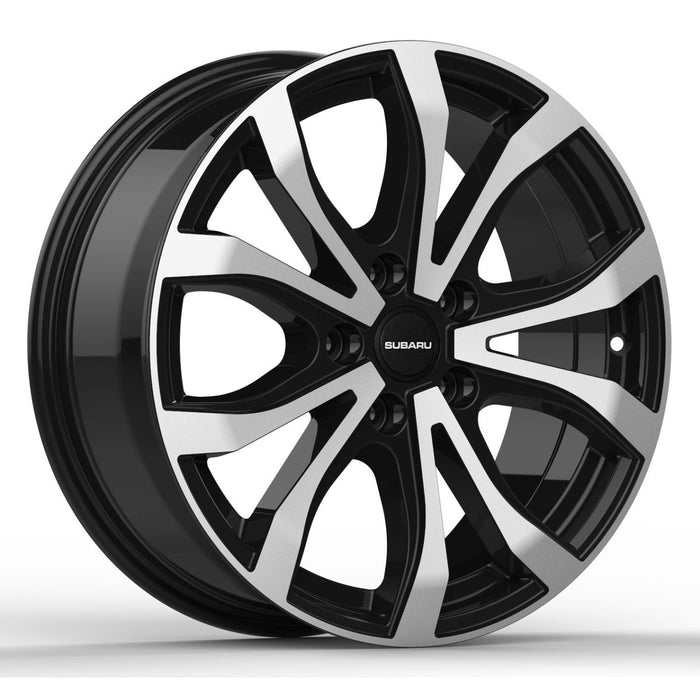 Subaru Forester Leichtmetallfelge 7,0 X 17 - Schwarz poliert