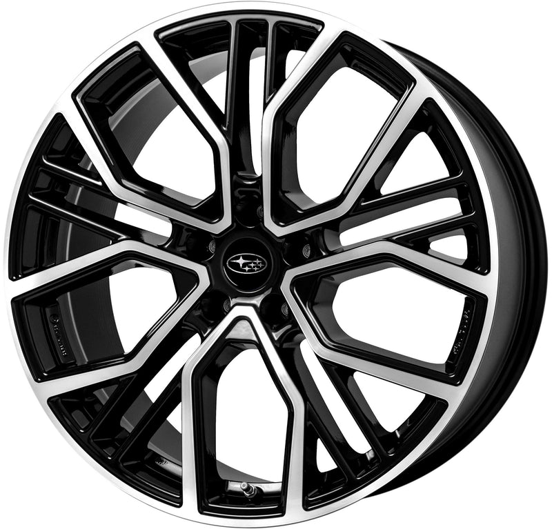 Subaru E-Outback/Solterra/Uncharted ab MY26 Leichtmetallfelge 8,5x20" Schwarz Glanz voll poliert