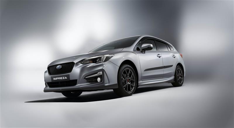 Subaru Impreza STI Seitenspoilersatz