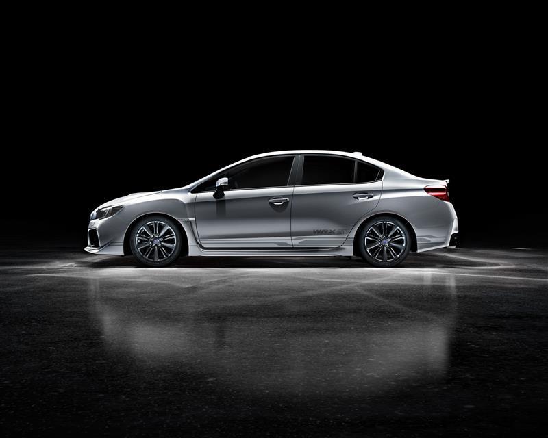 Subaru WRX STI Stylingfolie für Seitenlinien