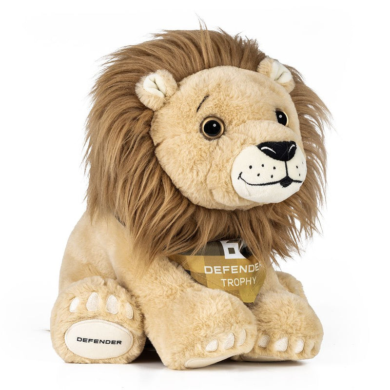 Peluche Defender Trophy lion/rhinocéros