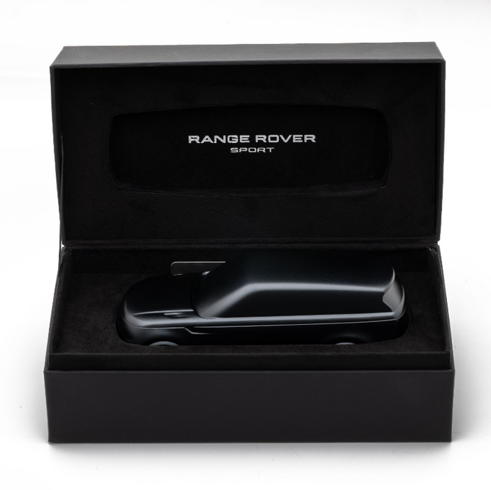 Range Rover Sport-Skulptur Santorini Black