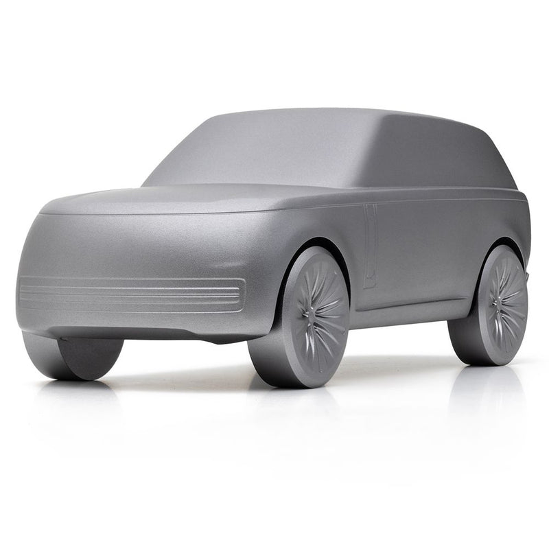 Range Rover Skulptur in verschiedenen Farben
