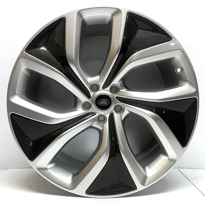 Cerchione in lega leggera 23" Style 5128 - Titan Silver con inserti in carbonio Range Rover Sport da MY 23
