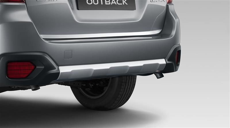 Subaru Outback Heckklappenzierleiste in Chromoptik