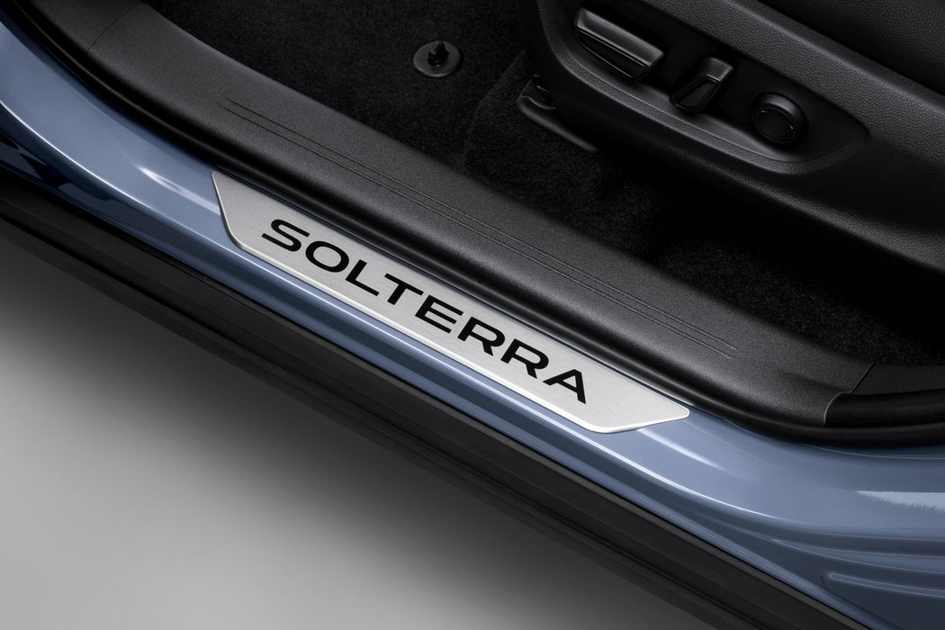 Subaru Solterra Türeinstiegsleistensatz Edelstahl