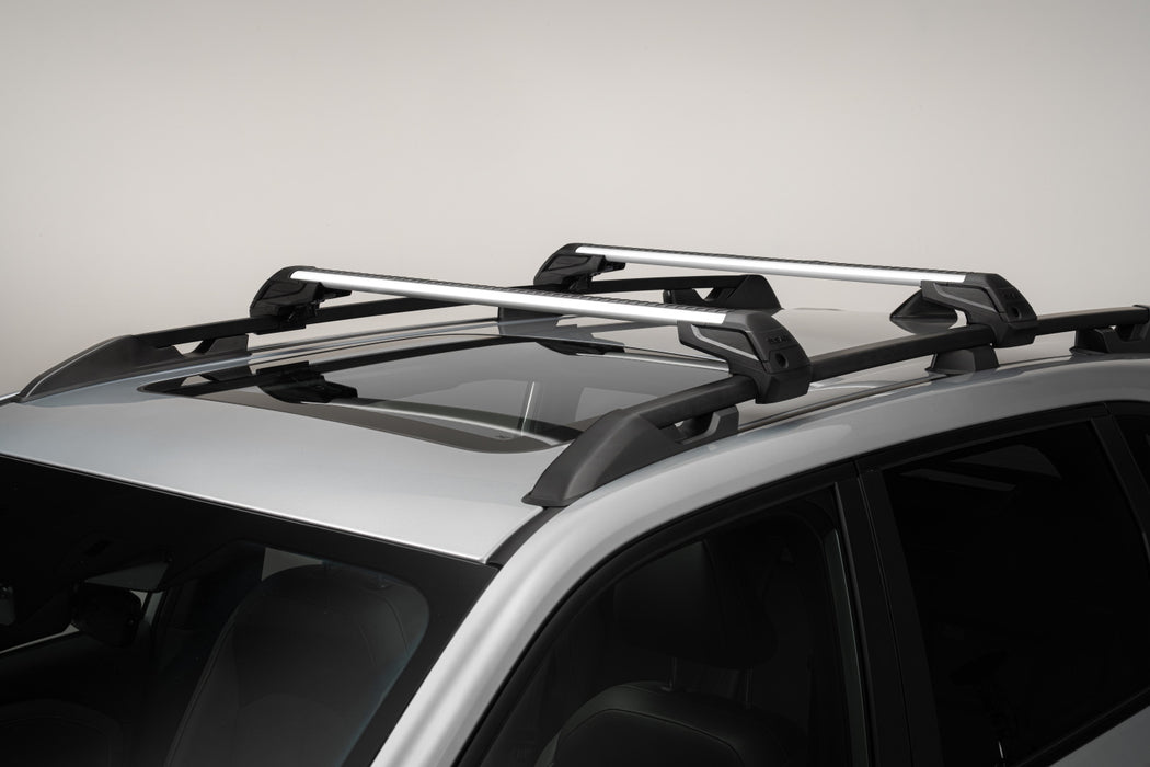 Subaru Forester Aluminium Dachgrundträger für hohe Dachreling
