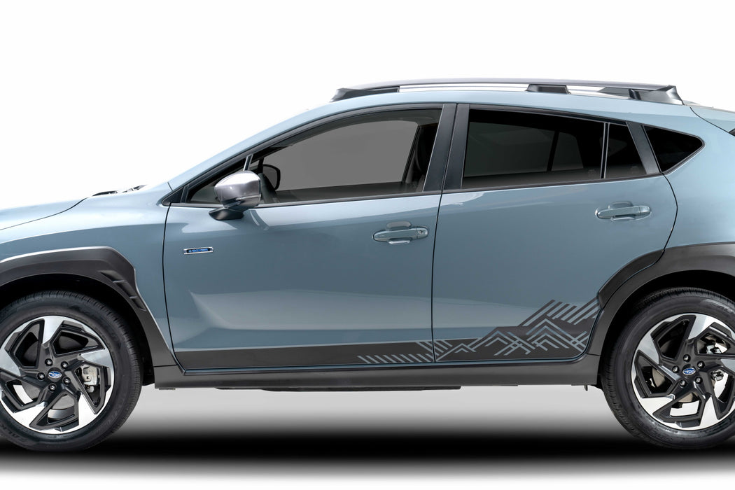 Subaru Crosstrek Stylingfoliensatz für die Seiten
