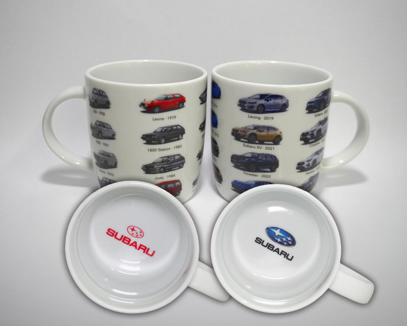 Subaru Tassen Set "Classic und Modern"