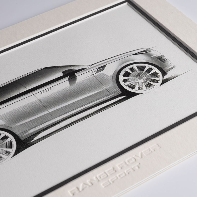 Range Rover/Range Rover Sport Skizzenkunstwerk