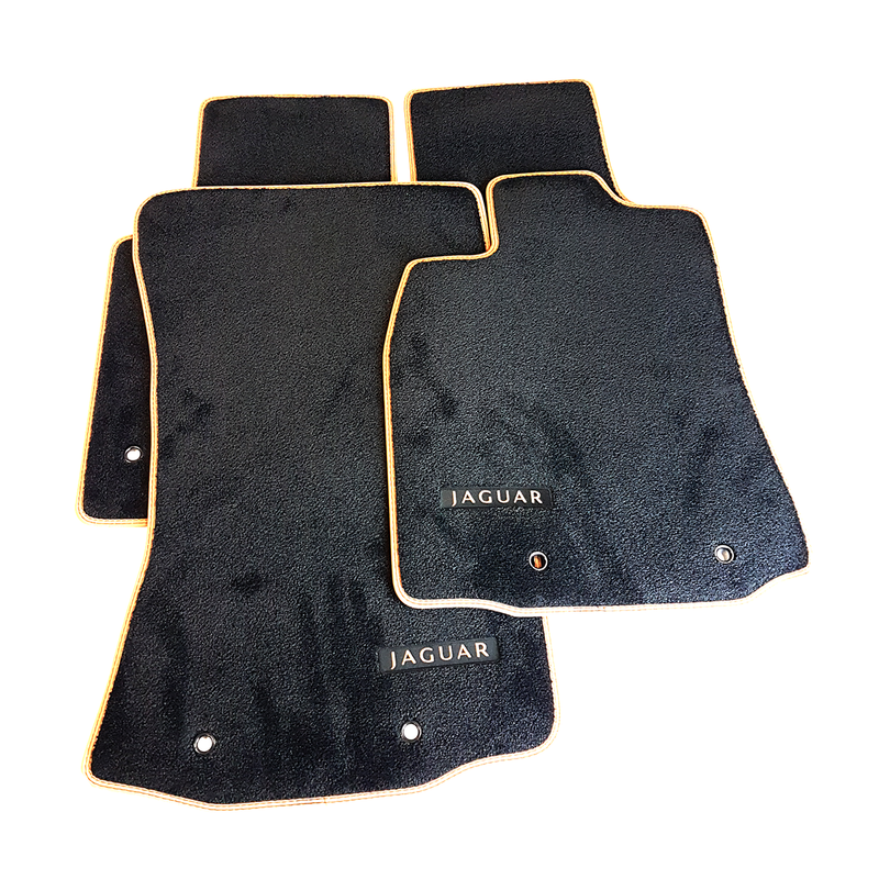 Tapis de sol Premium noir / marron - Jaguar XJ