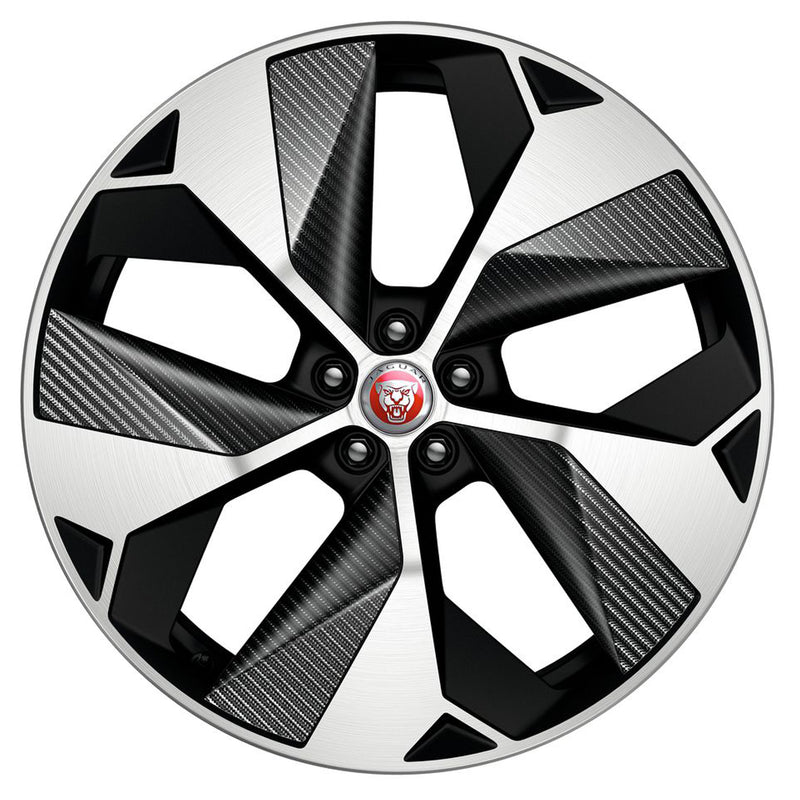 22" Leichtmetallfelge "Style 5069", 5 Speichen, Karbon-Einsätze, I-Pace