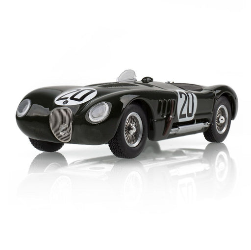 Jaguar C-Type n.20 wnner 24 Hours of Le Mans 1951 wth Walker and Jaguar C-Type n.20 wnner 24 Hours of Le Mans 1951 wth Walker and