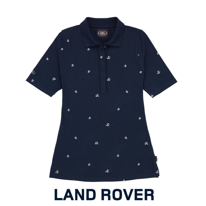 Land Rover Poloshirt Floral - Damen