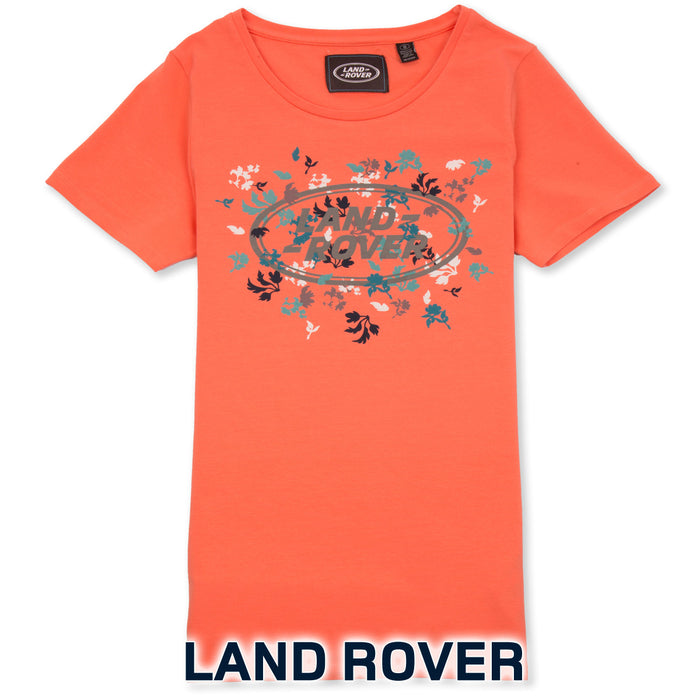 Land Rover Blumen T-Shirt - Damen