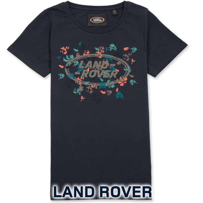 Land Rover Blumen T-Shirt - Damen