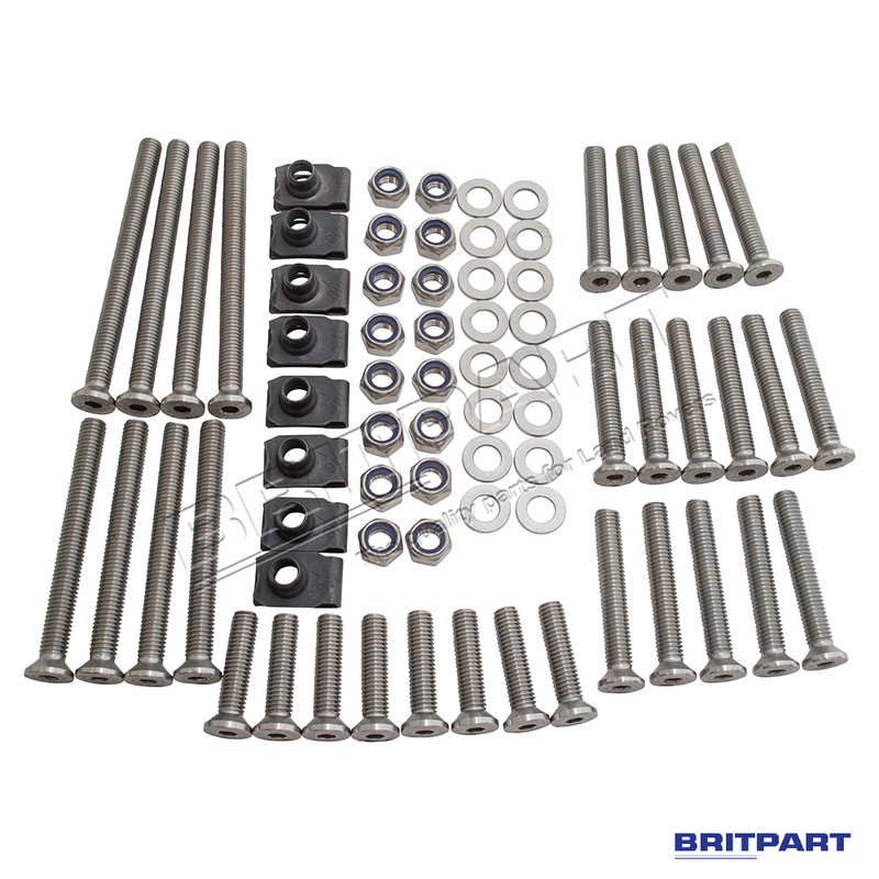Land Rover Defender 110 SW Schrauben-Satz V2A