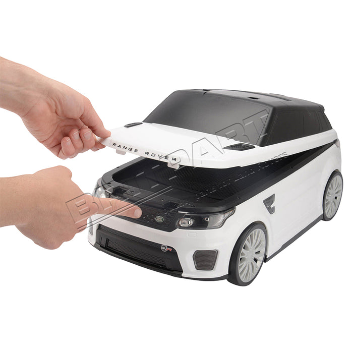 Range Rover children's car as suitcase ride-on