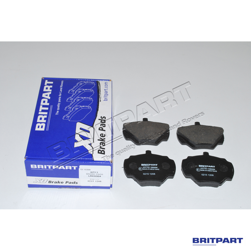 Bremsklötze HA Defender 90/RRC