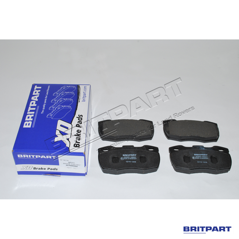 Bremsklötze VA Defender 90/110/130