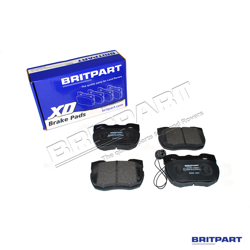 Bremsklötze VA für Discovery I/RRC (belüftete Bremssch.)