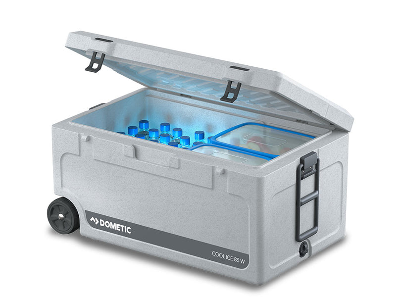 Dometic CI 86 L Cool-Ice insulated box with wheels / stone