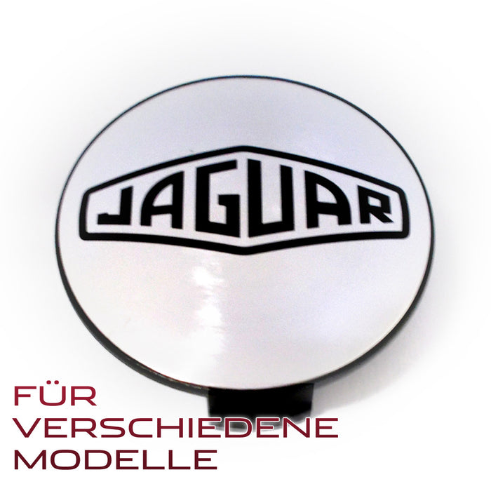 Nabenkappe Jaguar Heritage Schwarz (1 Stk.)