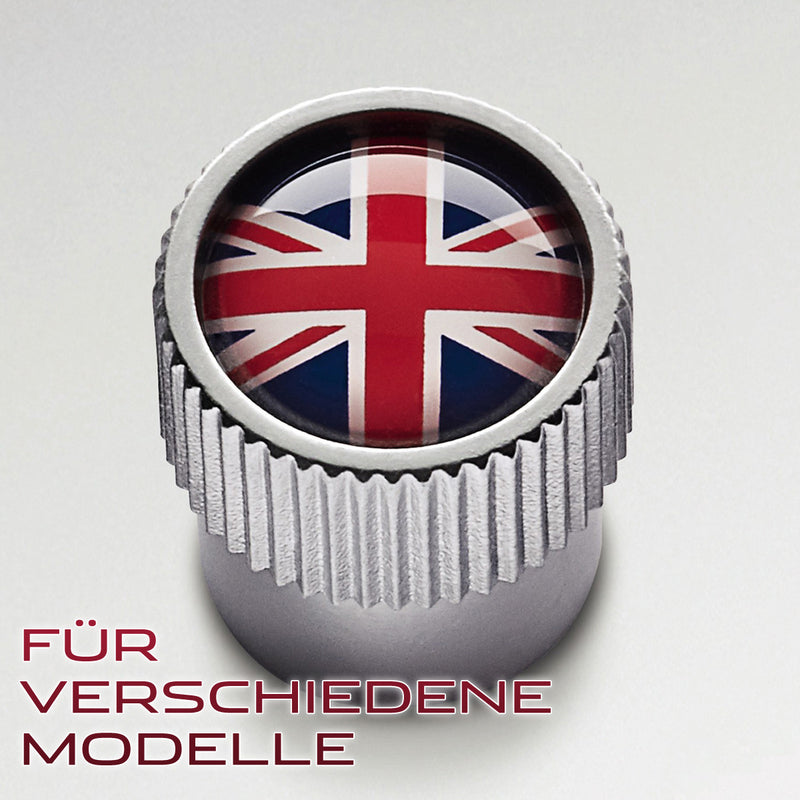 Ventilkappen - Union Jack