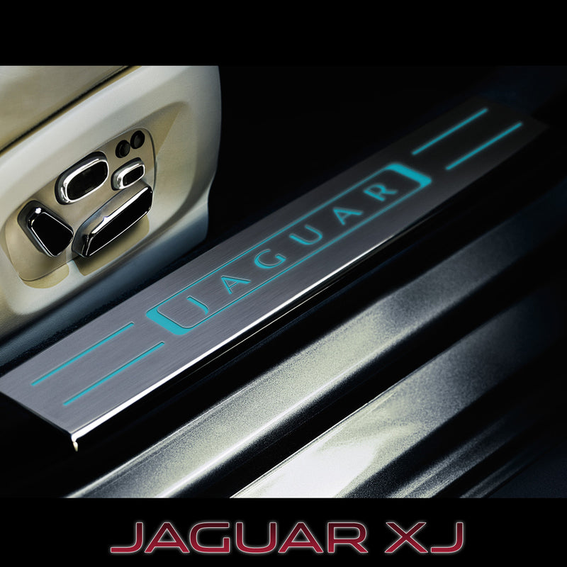 Beleuchtete Einstiegsleiste, vorne links - Jaguar XJ