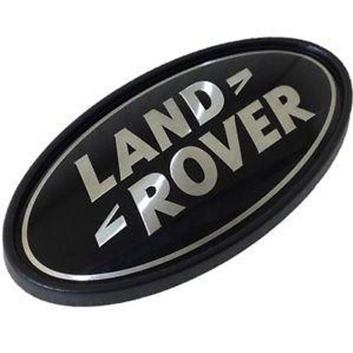 Land Rover Emblem Schwarz/Silber