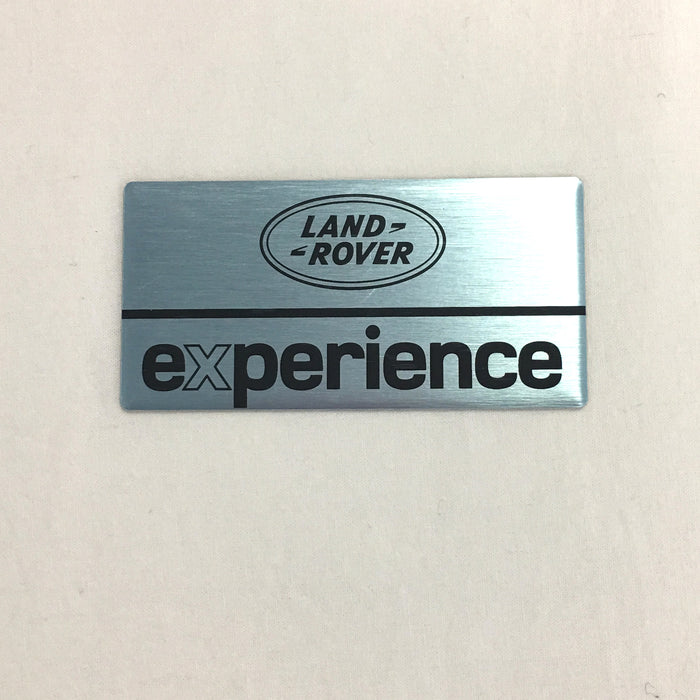 Land Rover Experience Aufkleber - Silber