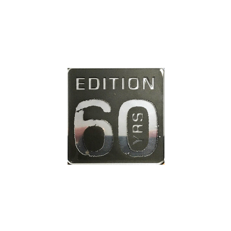 Autocollant édition spéciale 60 ans