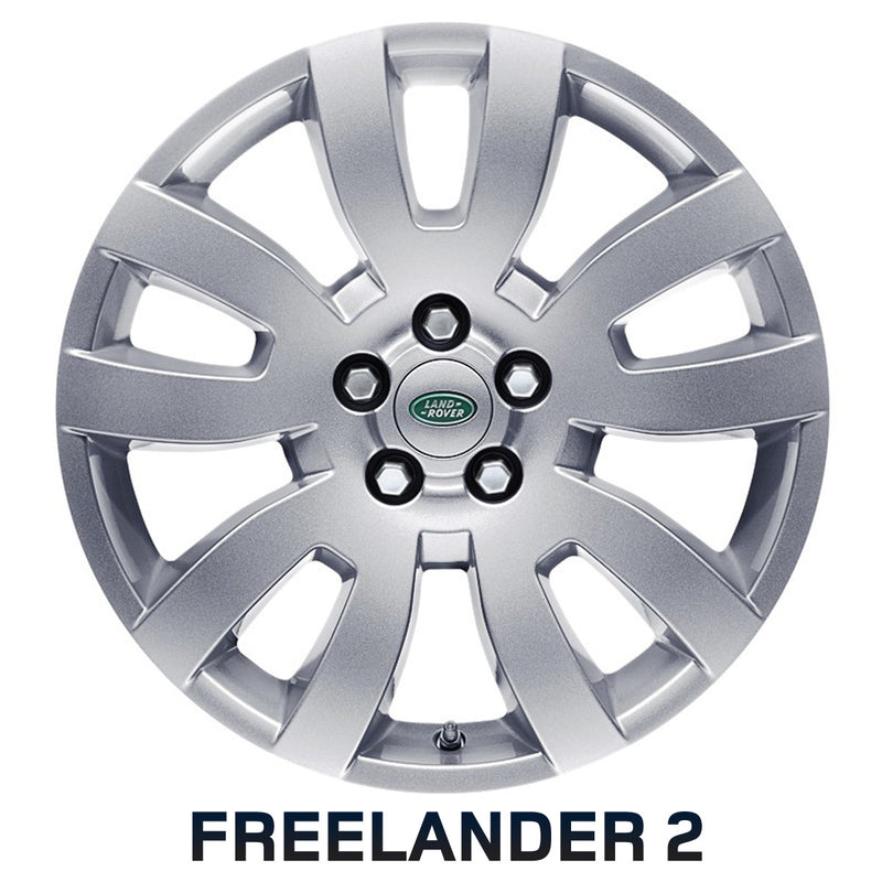 18" Leichtmetallfelge - 5 V-Speichen-Design, "Sparkle Silver Finish"