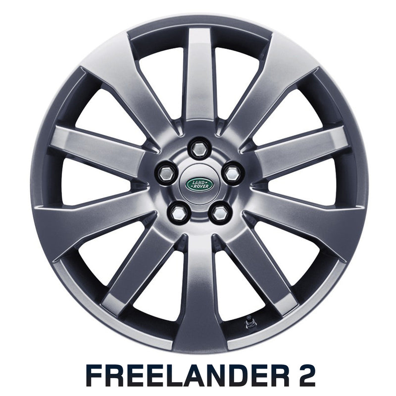 19" Leichtmetallfelge - 10-Speichen-Design, "Shadow Chrome Finish"