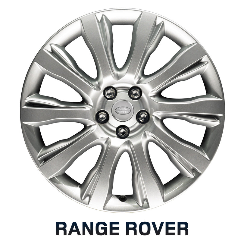 21" Leichtmetallfelge 10-Doppelspeichen-Design "Sparkle Silver Finish"