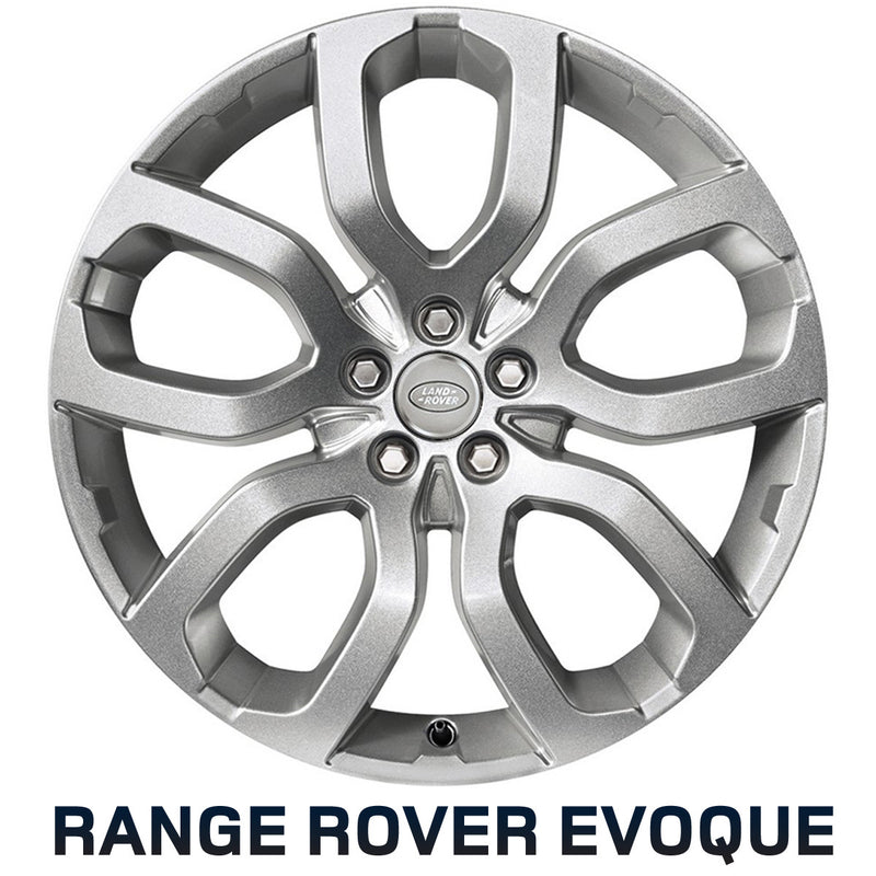 Jante en alliage léger de 20 pouces – 5 branches, « Sparkle Silver » – Evoque