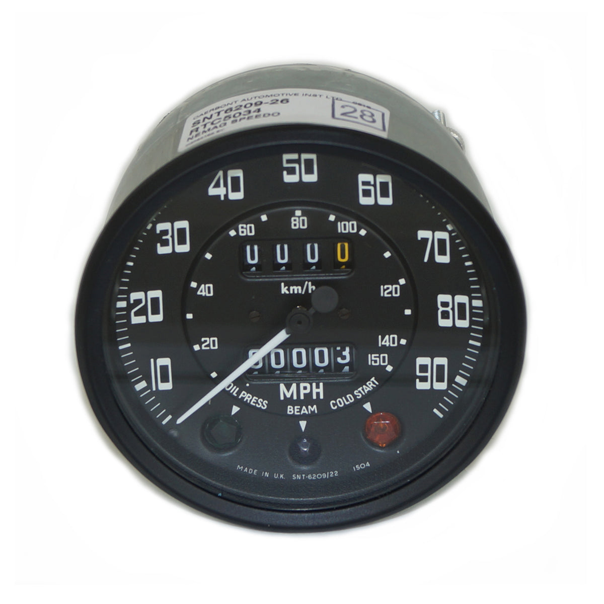 Tachometer Defender, Serie 2a, Serie 3 — Experience Parts