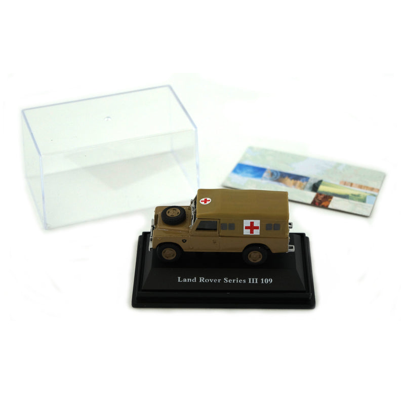 1:76 Modell Land Rover Defender Serie III 109" Rotes Kreuz - Cararama