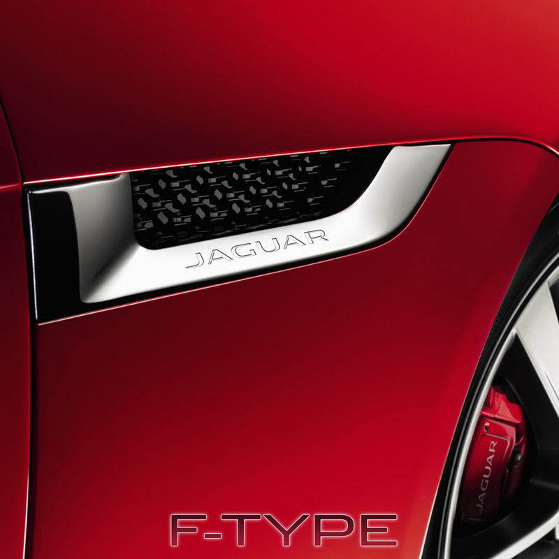 Chrom Luftaustrittszierleiste - F-Type