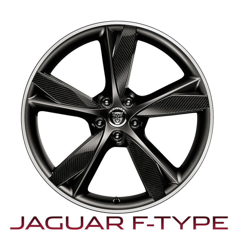 20" Aluminiumfelge Carbondesign - vorne - F-Type