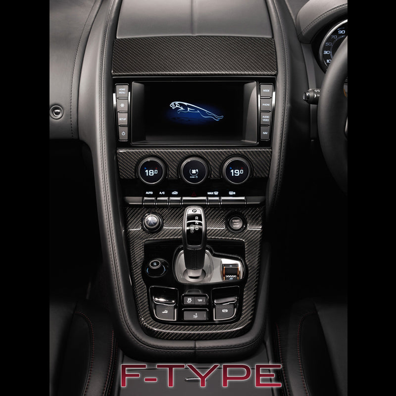 Carbon Instrumententafel Blenden F-Type