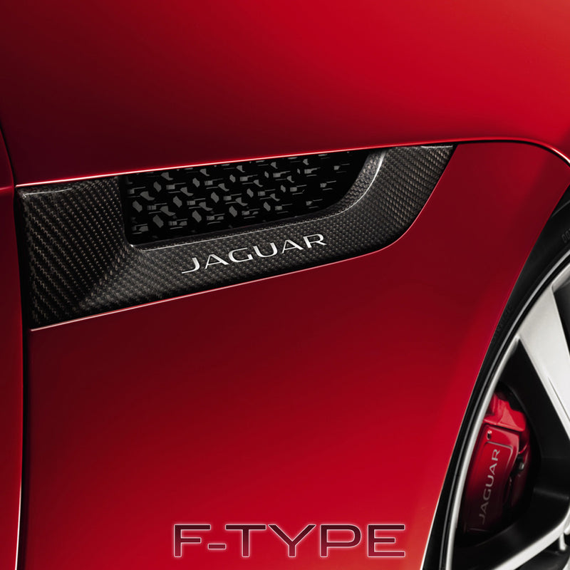 Carbon Luftaustrittszierleiste - F-Type