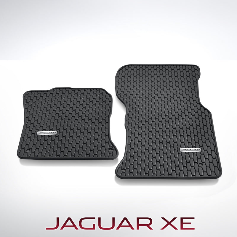 Rubber floor mat set - Jaguar XE