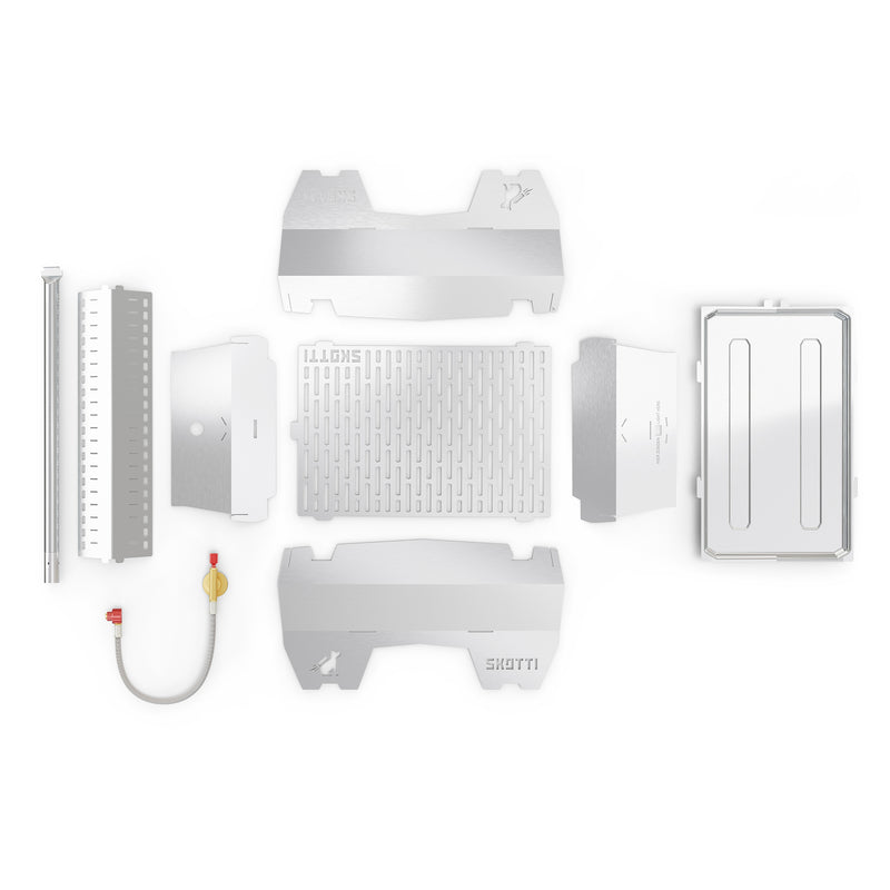 Skotti Grill 2.0 inkl. Tragetasche u. Fettauffangschale