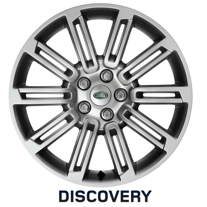 20" Leichtmetallfelge 10-Speichen-Design "Titan Silver Finish"