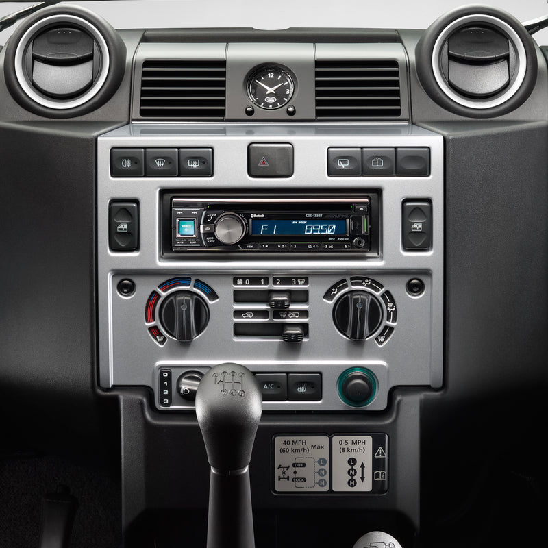 Switch frame for the middle dashboard