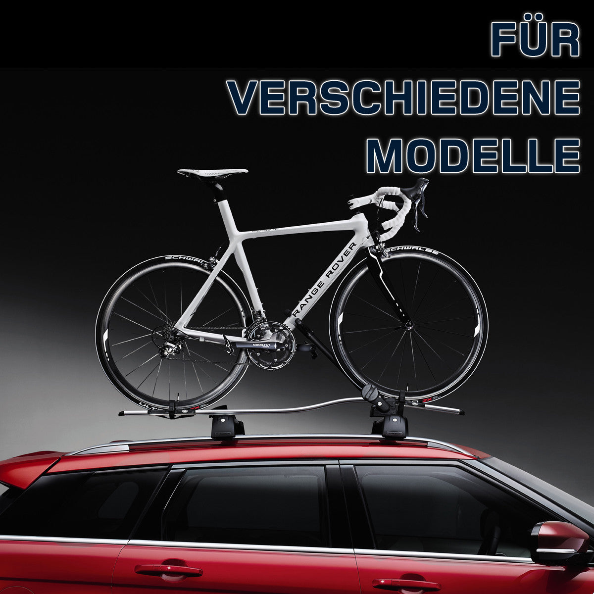 Roof bike rack