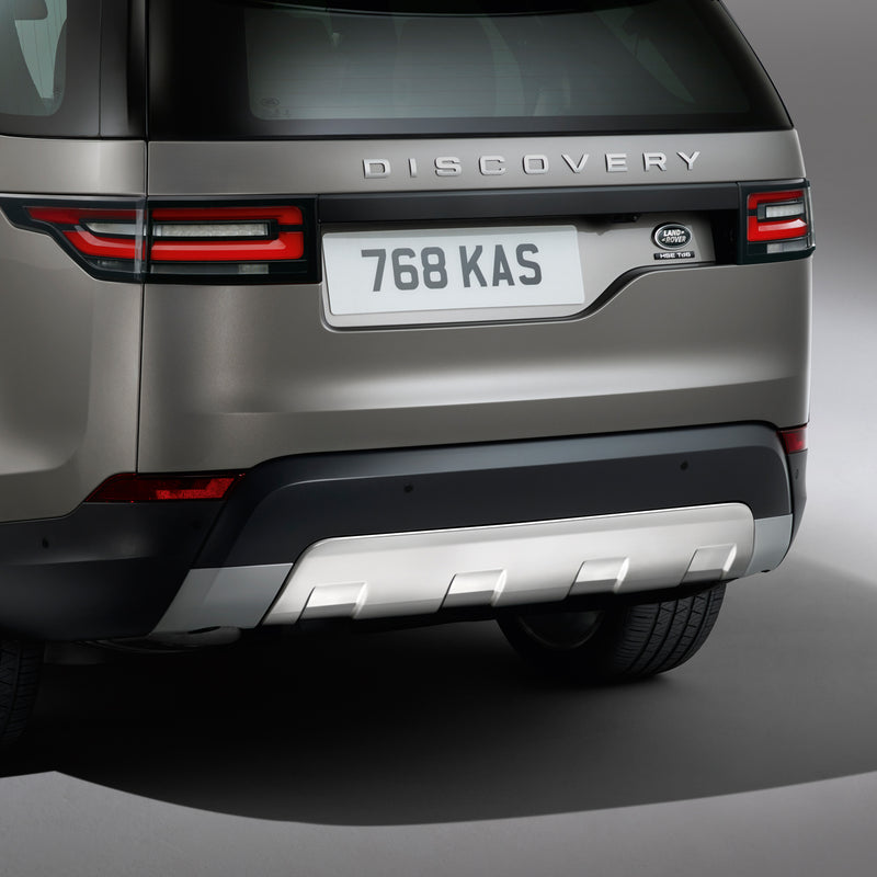 Stainless steel underbody protection, rear - Discovery 5